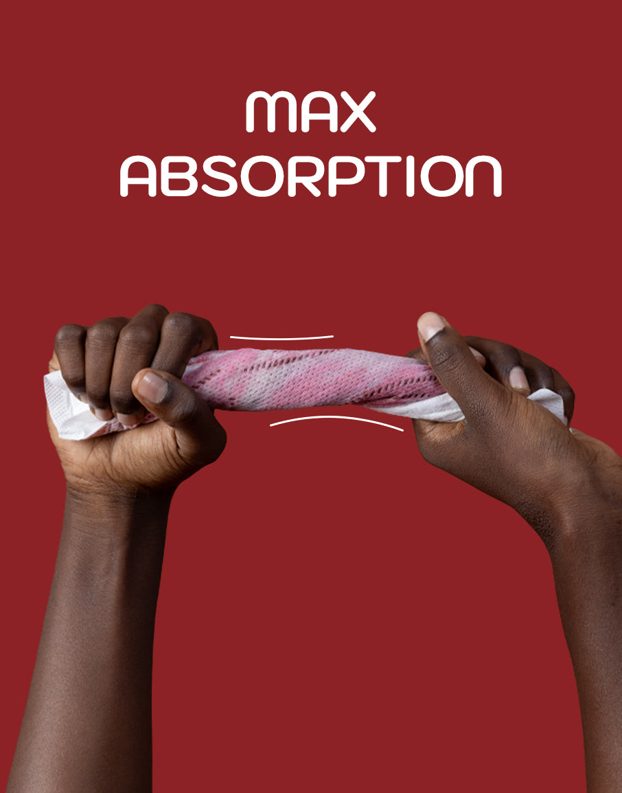 Deyga sanitary pad with max absorption