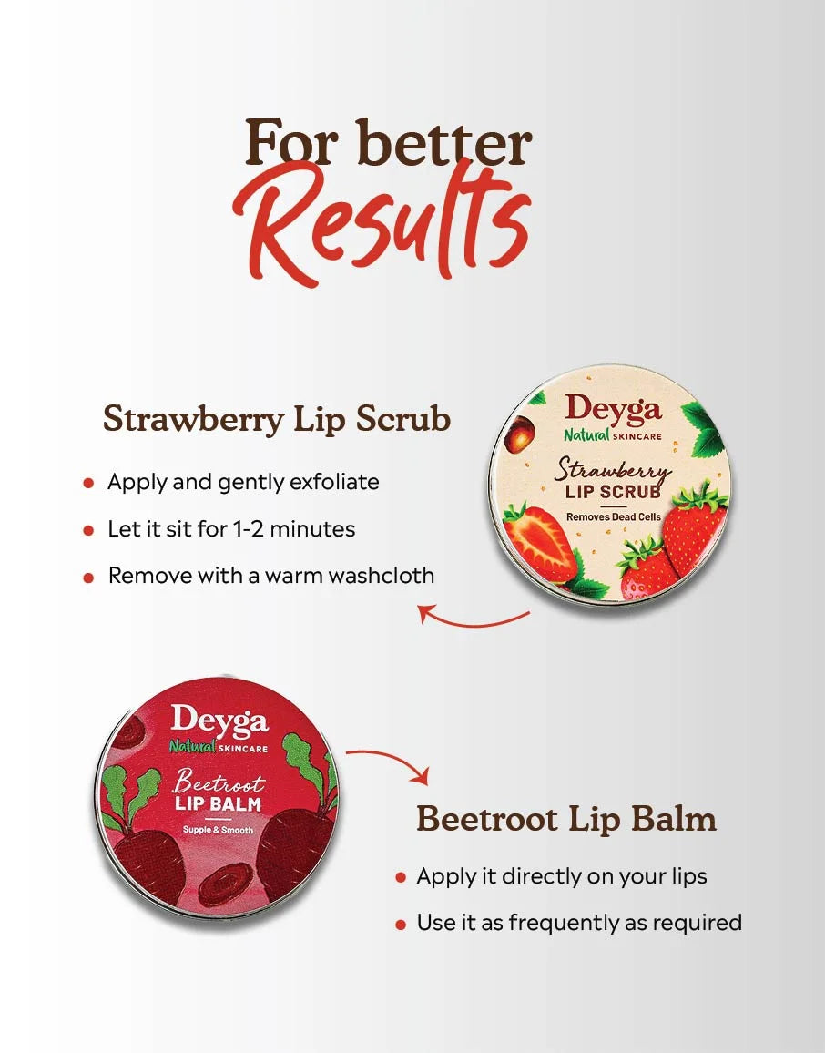 Use Nourished Lips Combo for better results