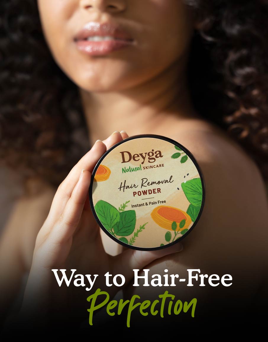 perfect hair removal powder for face and body
