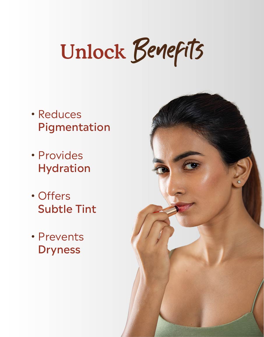 Hydrating lip balm - Lip balm for pigmentation