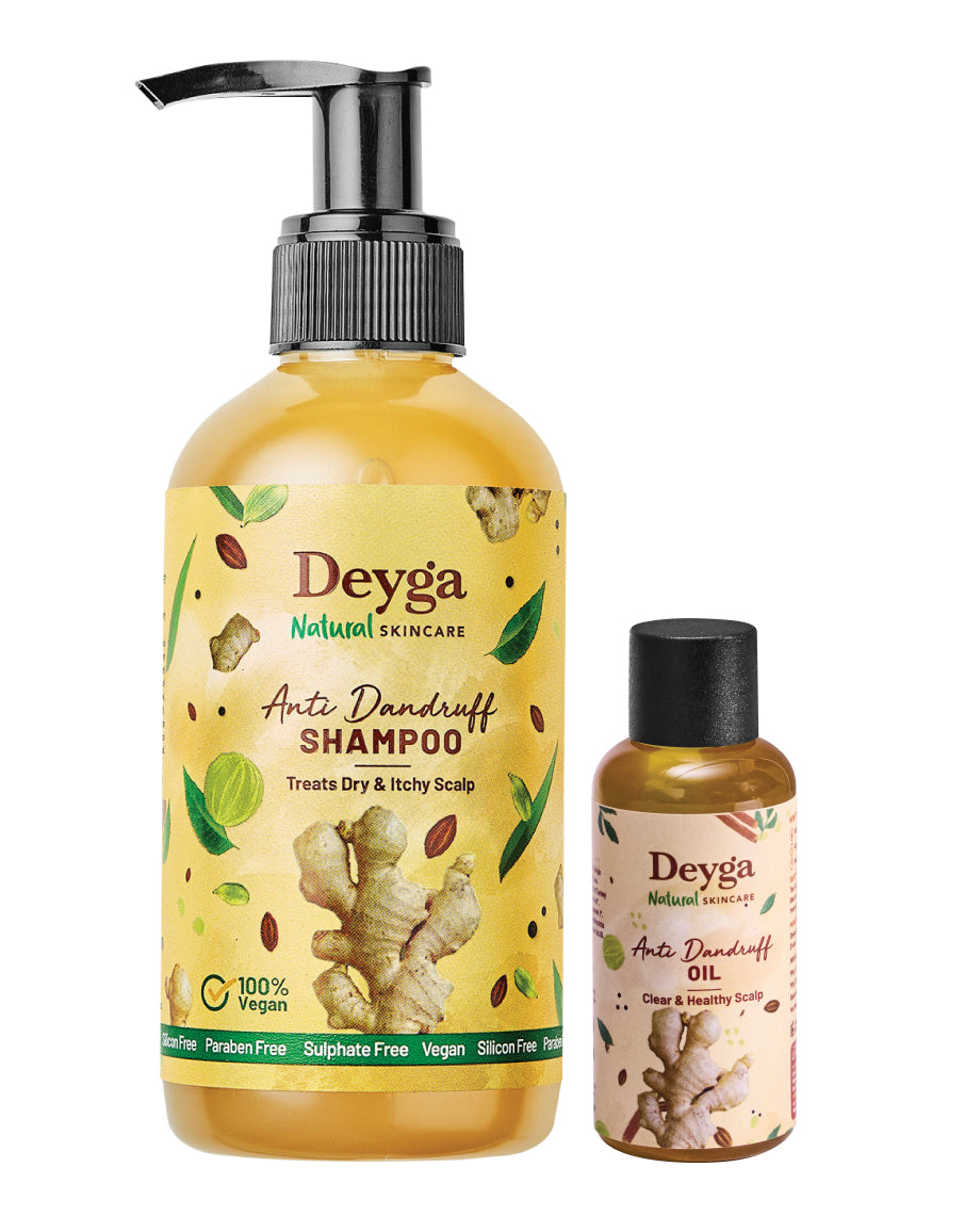 Deyga antidandruff shampoo with Anti dandruff oil