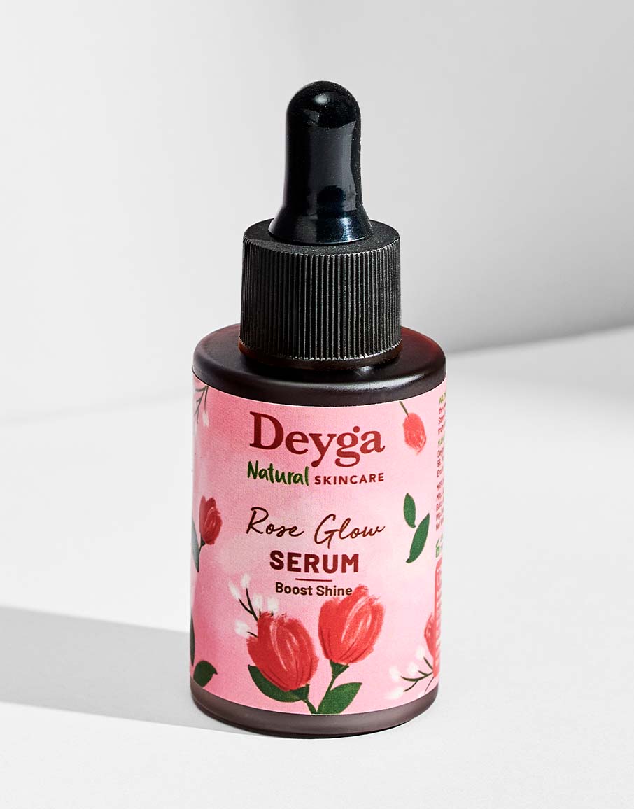 Rose serum for face-Rose serum for glowing skin-Serum with rose-Serum for clear skin-Serum for glowing skin
