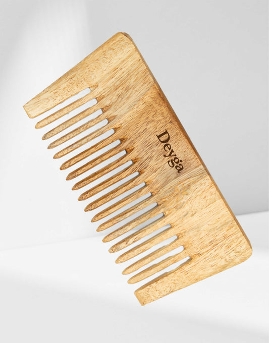 Wooden Comb - Medium
