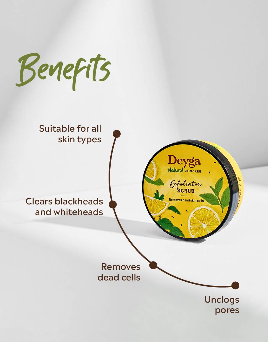 Natural exfoliator scrub-Exfoliator scrub for women-Exfoliator scrub for men