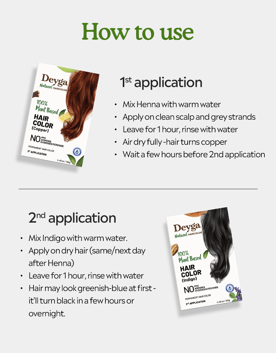 vegan hair dye India - paraben free hair color- eco-friendly hair dye - handmade hair color