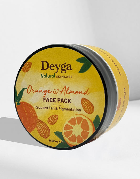 Orange & Almond Face Pack Mini - 15g