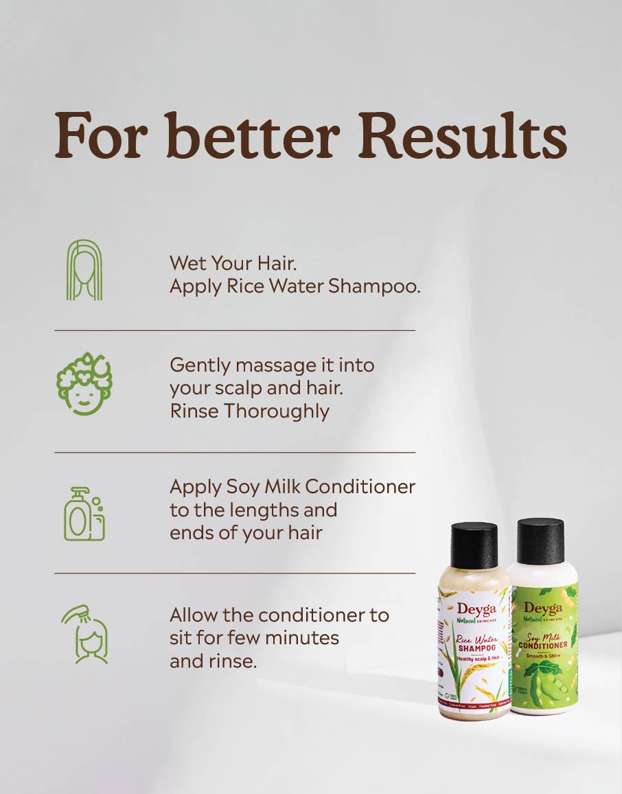 Shampoo conditioner for smooth shiny hair-Easy wash shampoo conditioner