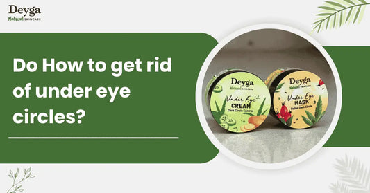 How to get rid of under eye circles?