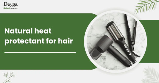 Natural heat protectant for hair