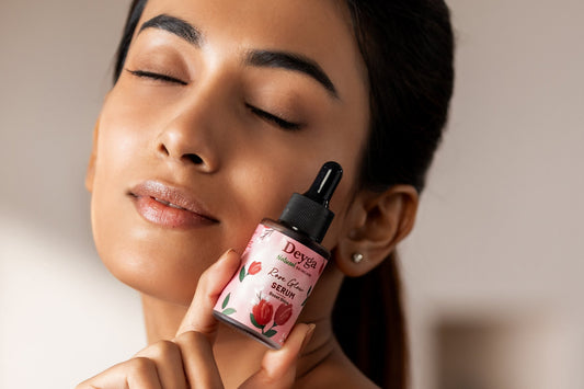 Night time Skincare Routine with Rose Glow Serum: Wake Up Radiant