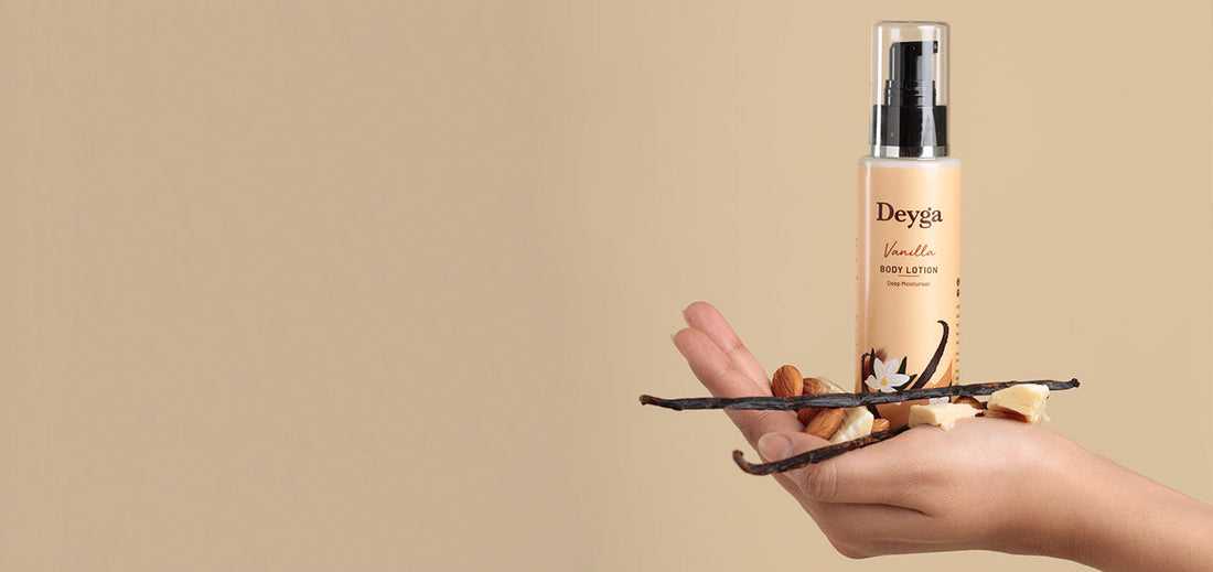 VANILLA BODY LOTION TO BEAT THE WINTER DRYNESS