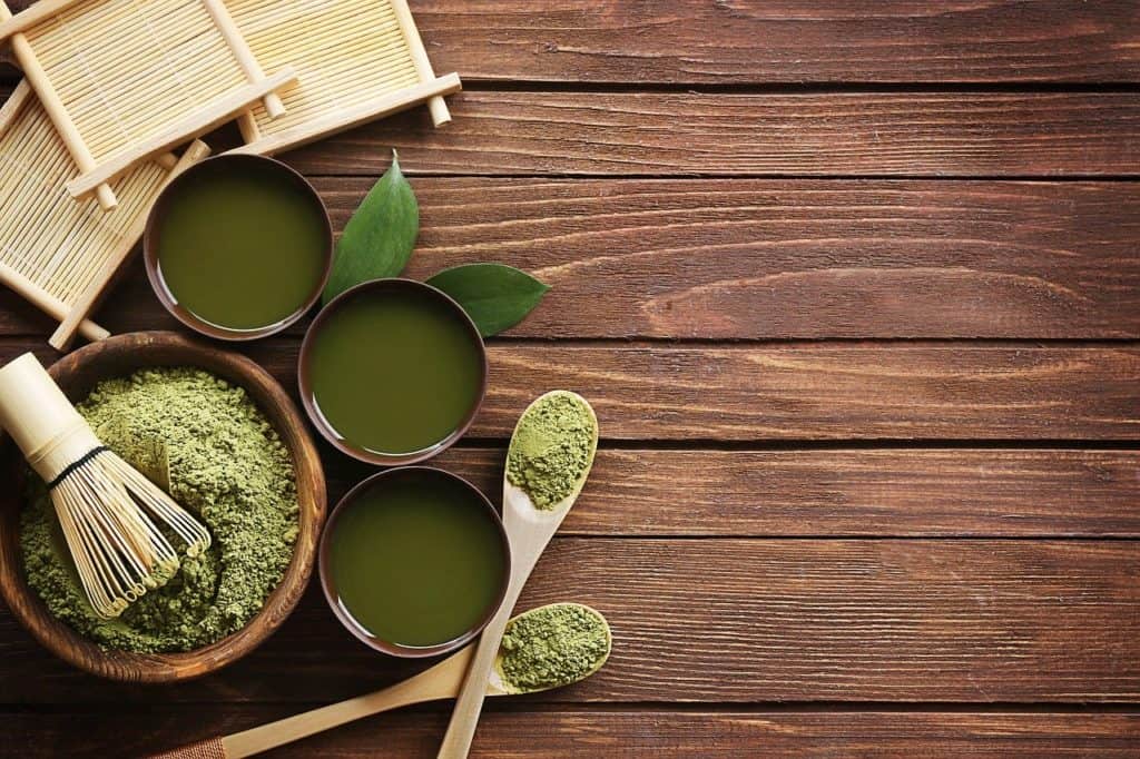 Organic spirulina & Matcha face pack