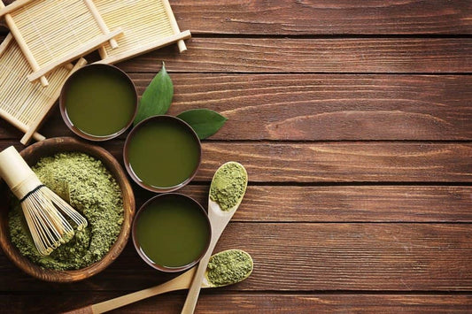 Organic spirulina & Matcha face pack