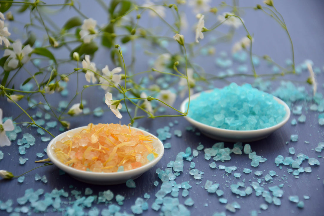 Elevate Your Positive Vibes This Winter With These Easy DIY Bath Salt Recipes