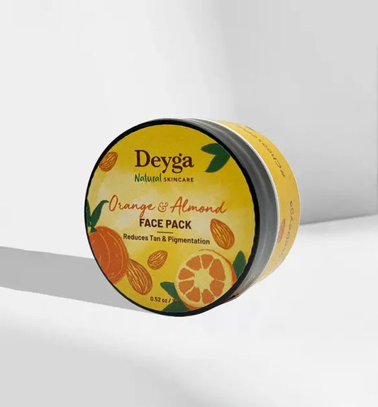 Orange & Almond Face Pack Mini 15g