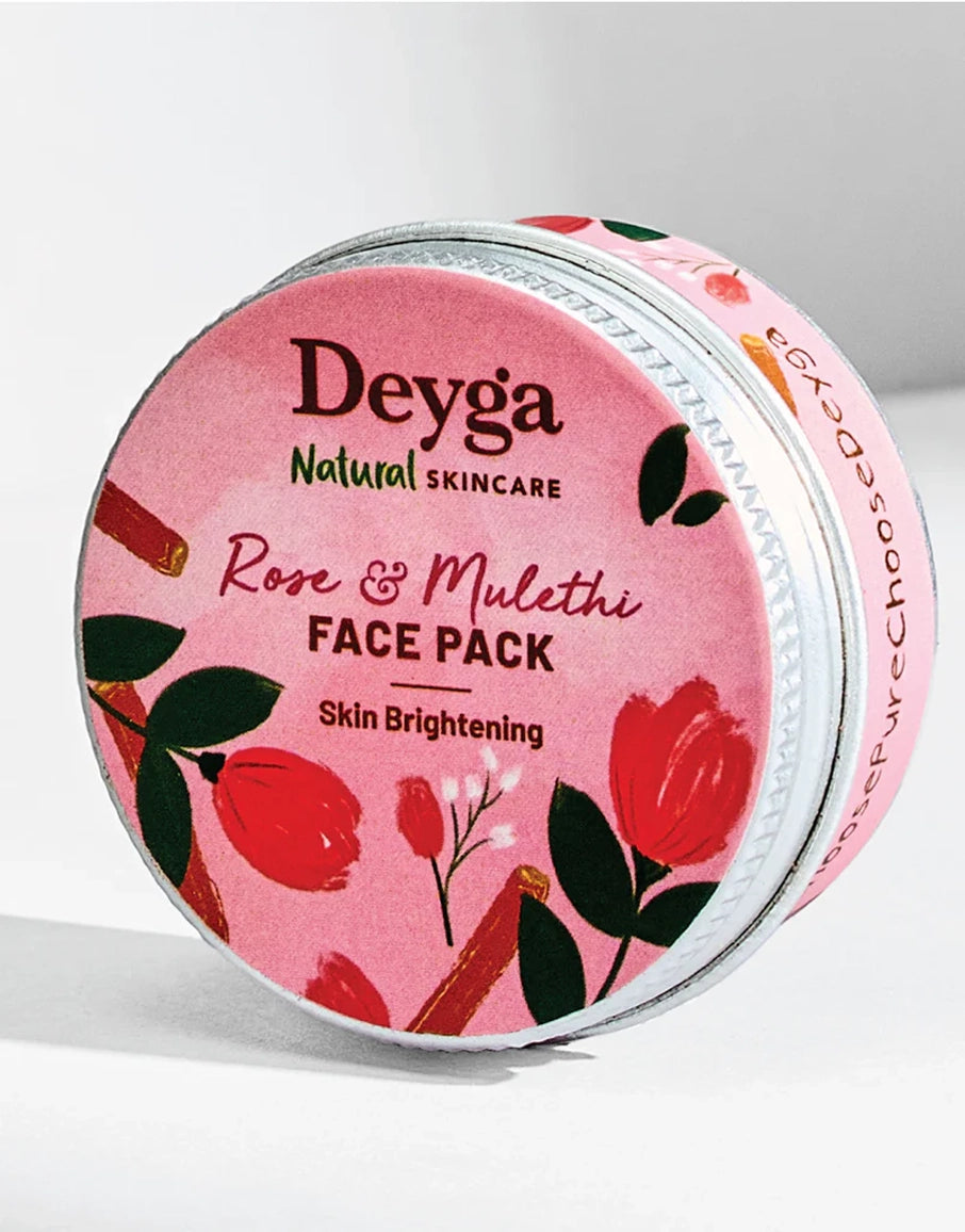 Rose & Mulethi Skin Brightening Pack Mini 15g