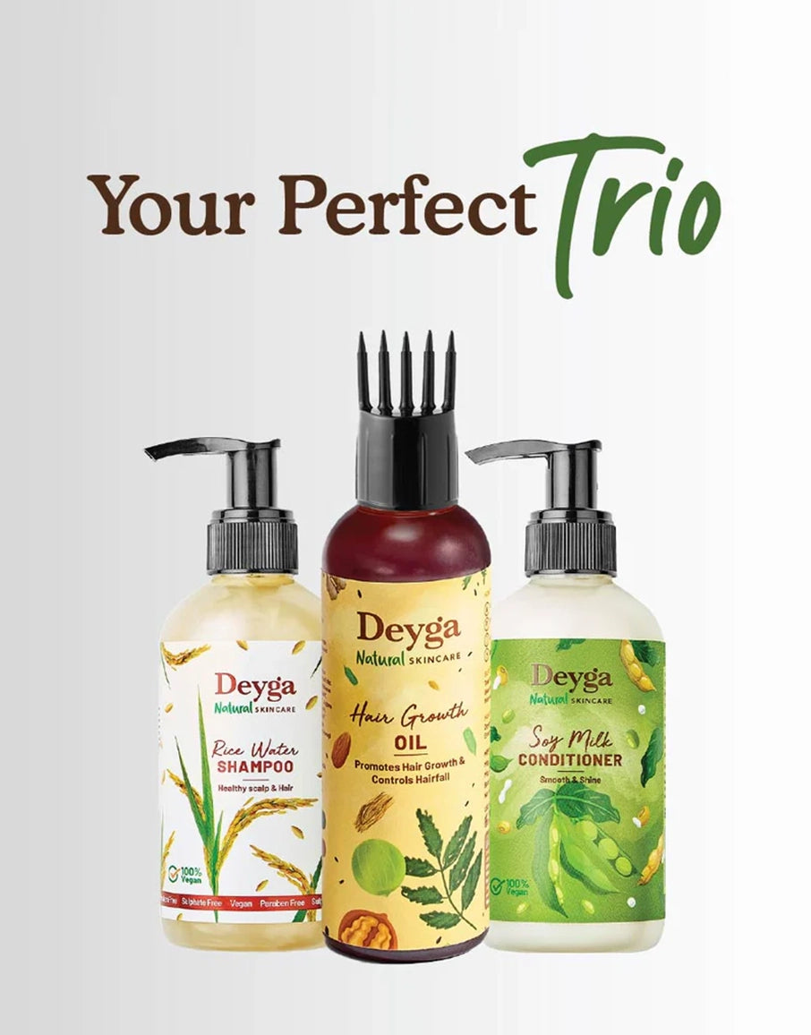 Deyga's perfect combo for your hair care