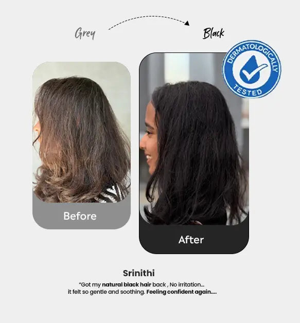 Deyga 100% Plant Based Hair Color - Black
