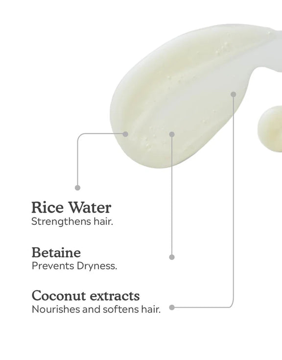 Deyga Rice Water Shampoo ingredients