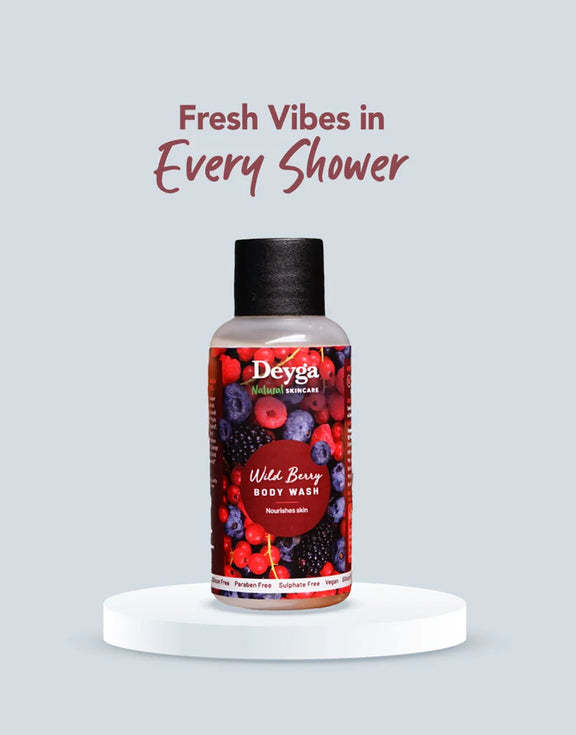 Wild Berry Body Wash - get fresh vibes in every shower