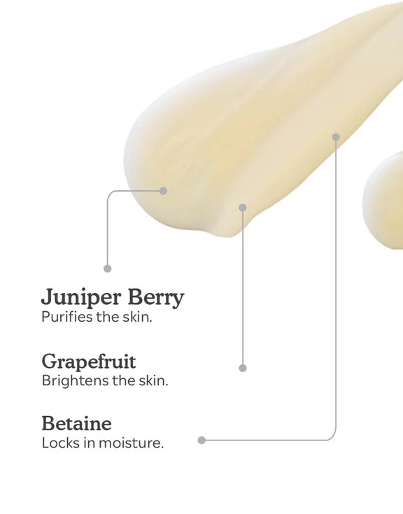ingredients of Wild Berry Body Wash 