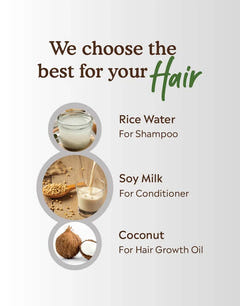 best natural ingredients included hair care combo