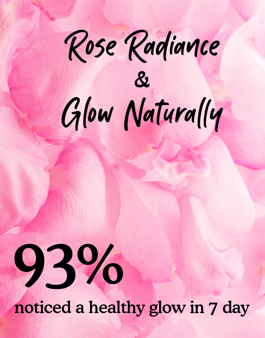 Rose serum - Serum for face - serum for skin - Rose glow serum for natural glow