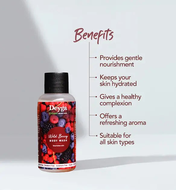 Wild Berry Body Wash 50ml