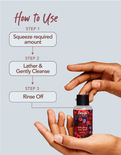 How to use Wild Berry Body Wash 