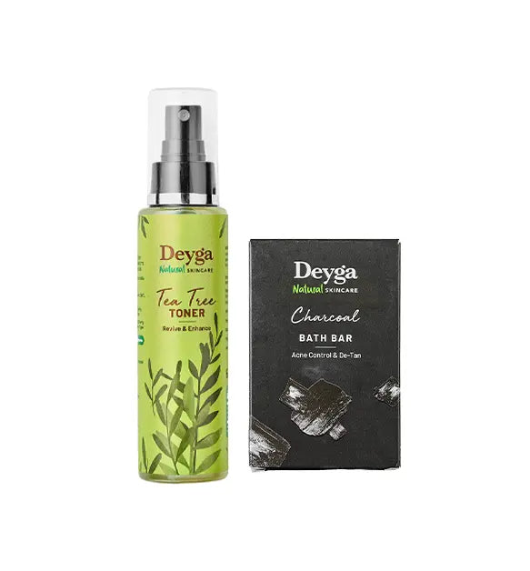 Toner + Charcoal Facewash