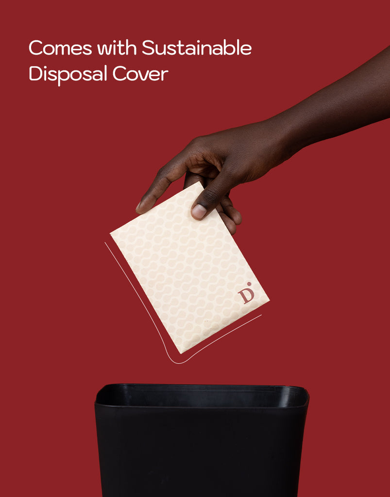 Deyga sustainable disposal cover of biodegradable sanitary pads