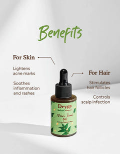 neem oil Benefits for skin and hair - organic neem oil
