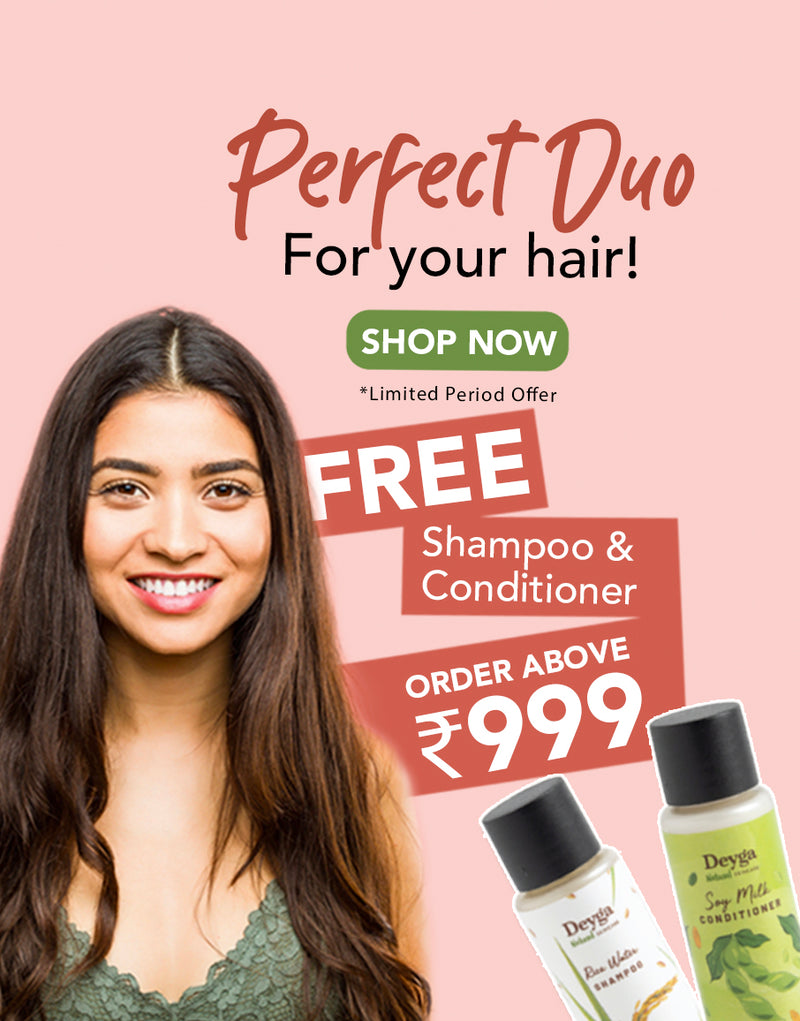 FREE Shampoo & Conditioner 30ml worth Rs.220