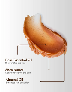 Rose & Geranium body butter ingredients 
