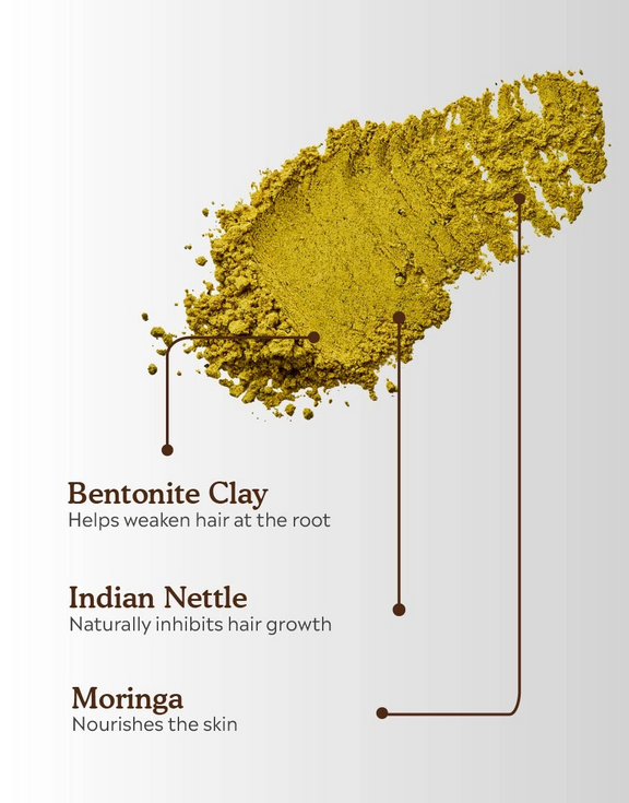 Deyga herbal hair removal powder​ ingredients and their benefits