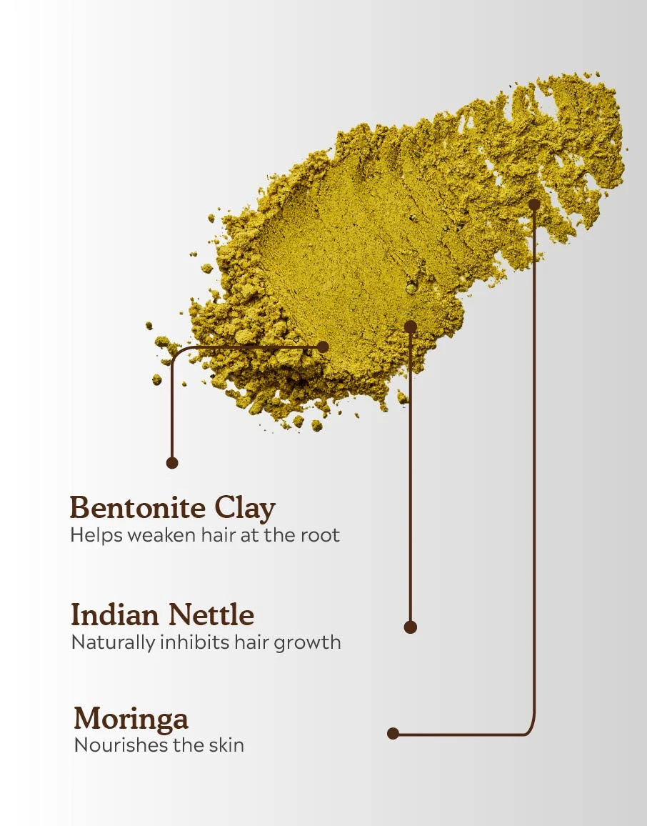 Deyga herbal hair removal powder​ ingredients and their benefits