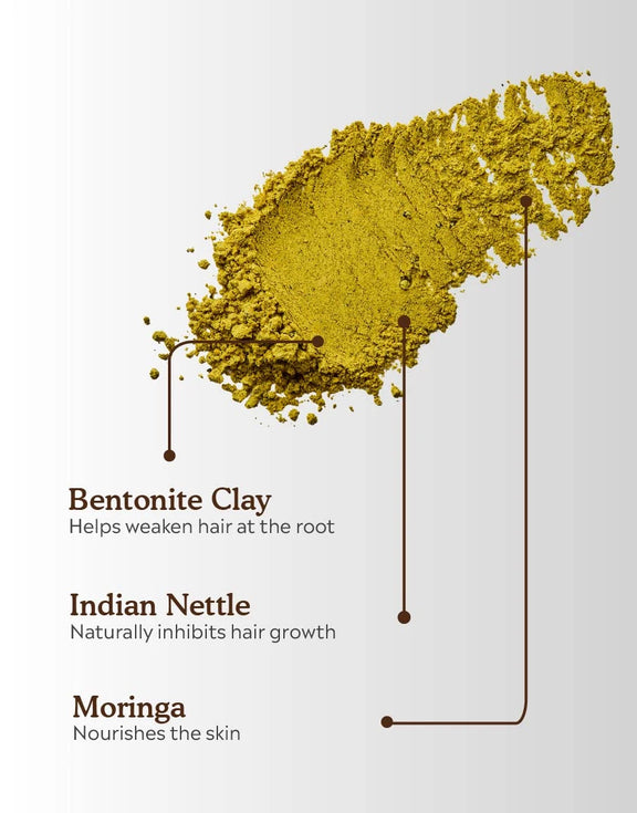 Deyga herbal hair removal powder​ ingredients and their benefits