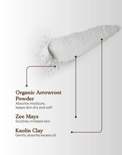 Vanilla talcum free powder ingredients