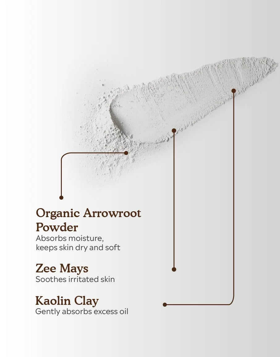 Vanilla talcum free powder ingredients