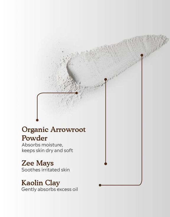 Vanilla talcum free powder ingredients