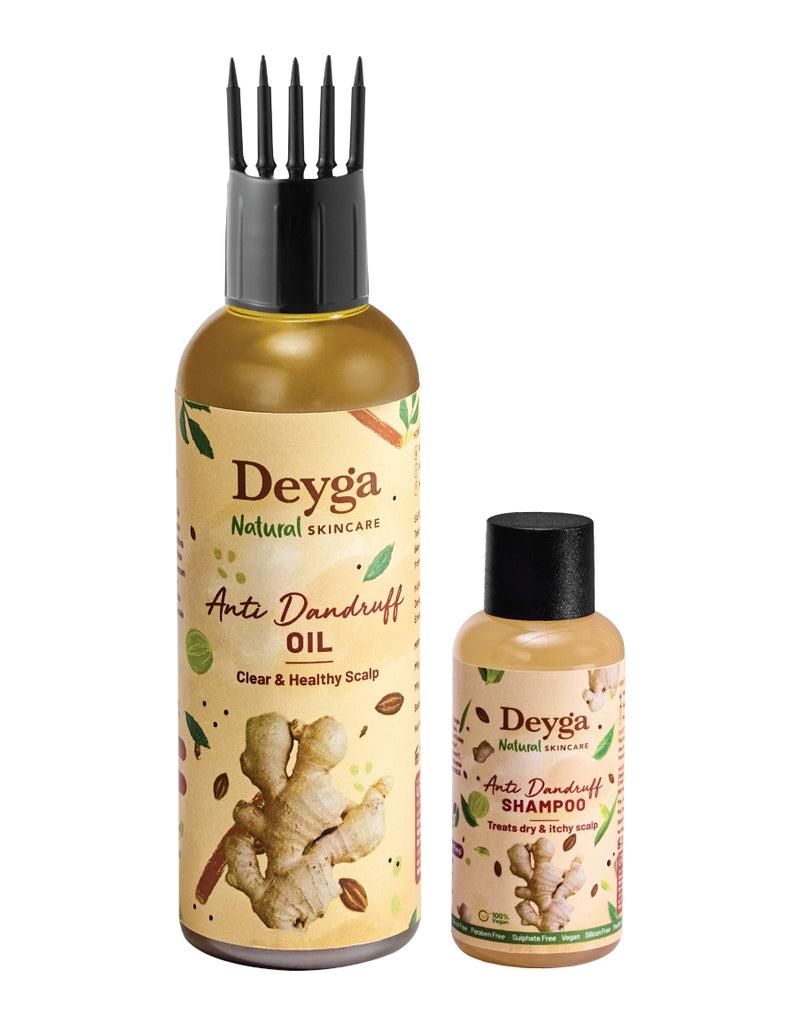Anti dandruff oil and Anti dandruff shampoo