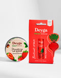Lip Balm + Strawberry Lip Scrub Pack