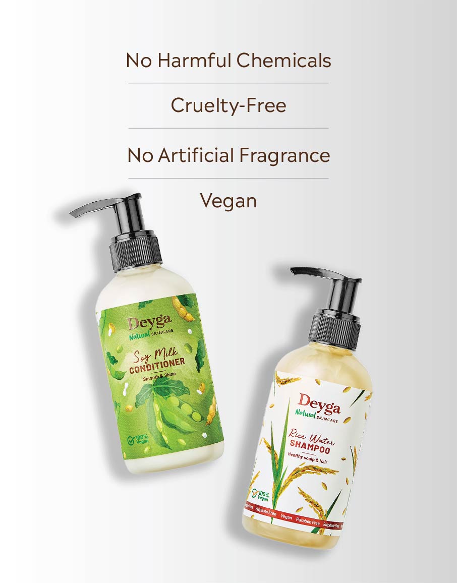 Vegan shampoo and conditioner-Shampoo with no chemicals