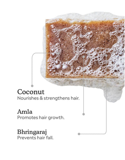 Coconut Milk Shampoo Bar