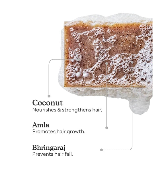 Coconut Milk Shampoo Bar 130g
