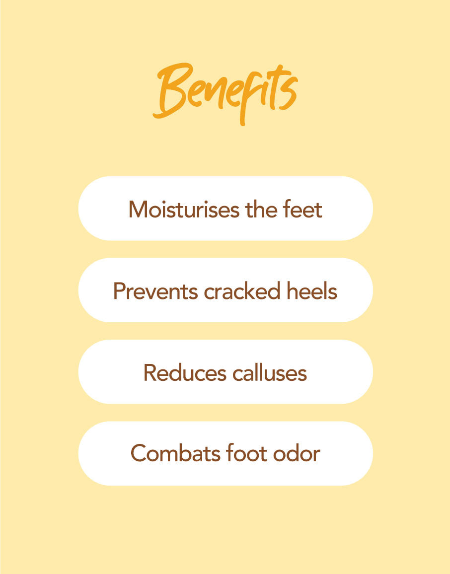 Deyga Foot Butter Mini 10g benefits