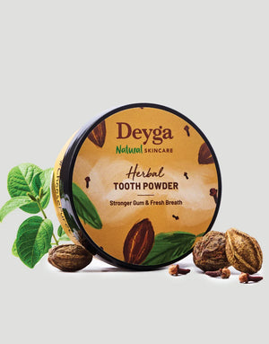 Deyga Herbal Tooth Powder for stronger gum & fresh breath
herbal tooth powder
best tooth powder
