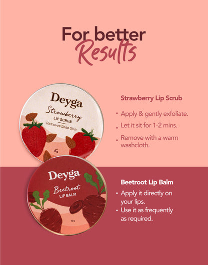 Deyga Nourished Lips Combo results