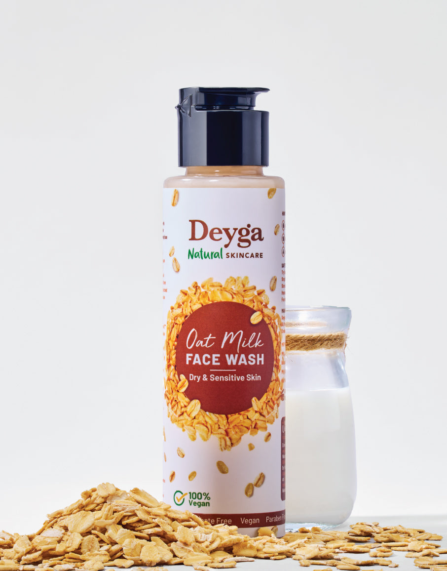 Deyga Oat Milk Face Wash ingredients