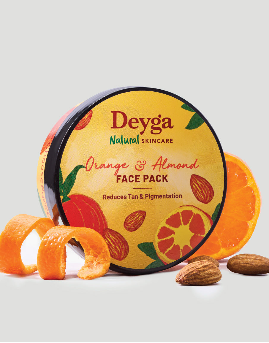 Deyga Orange & Almond Face Pack ingredients